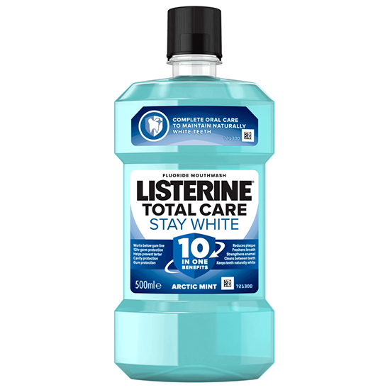 Listerine Total Care Stay White Mondwater
