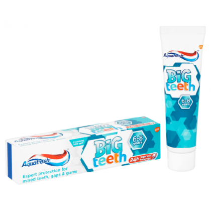 Aquafresh Big Teeth Tandpasta 6-8 jaar