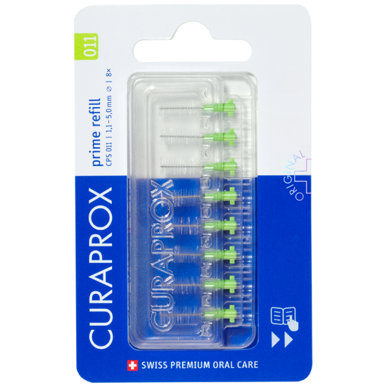 Curaprox Prime Refill 011 Lime Groen