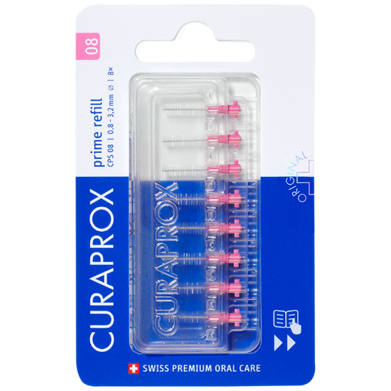 Curaprox Prime Refill 08 Roze