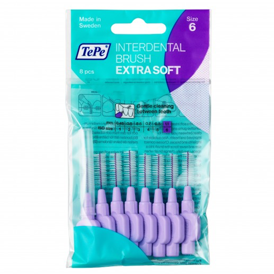 Tepe Interdentale ragers Extra Soft 1.1 Lila