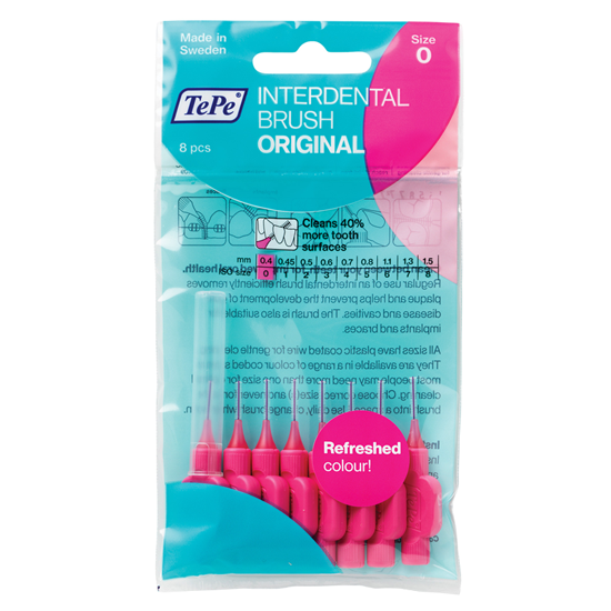 Tepe Interdentale ragers Origineel 0.4 roze